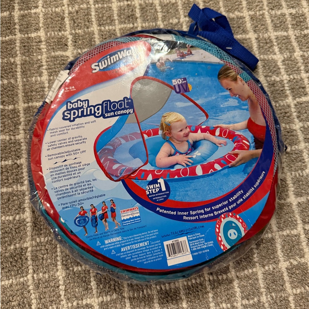 SwimWays Baby Spring Float with Sun Canopy